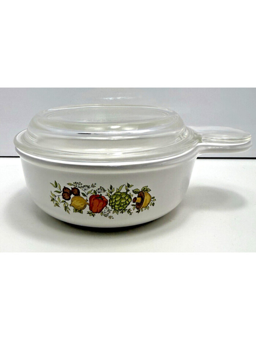 Corning Ware Spice Of Life Grab-It Bowl P 150 B With Glass Lid P 150 C 550ml